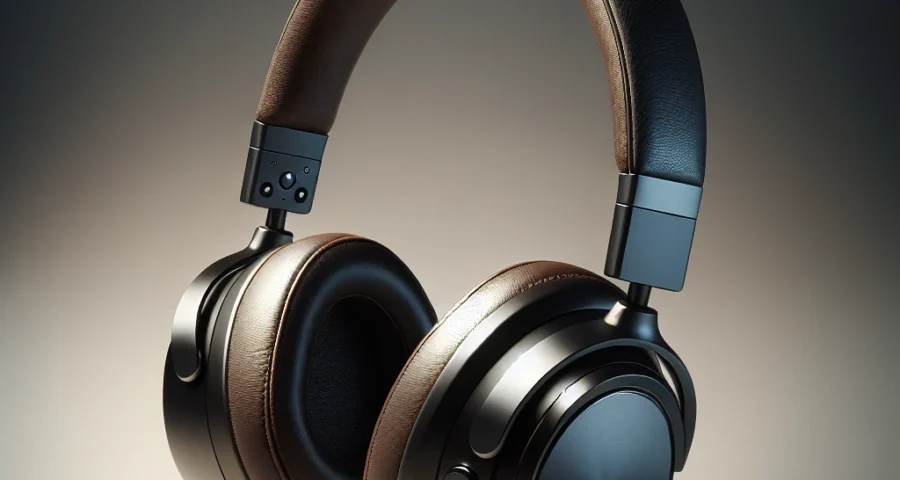 "Close-up of Bose QuietComfort Ultra SE headphones showcasing luxurious finish and sleek design, highlighting advanced noise-canceling technology and premium materials, perfect for audiophiles."